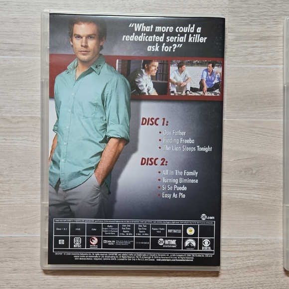 Dexter: The Third Season (DVD, 2008) 4-Disc Set Complete Season 3 with Slipcover - Picture 10 of 12